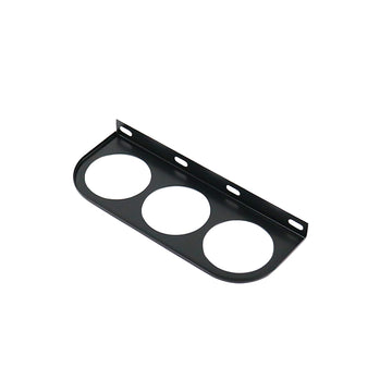 Wenle Car Modified Instrument Rack 52MM Three Holes Black Instrument Rack Car Instrument Bracket Accessories