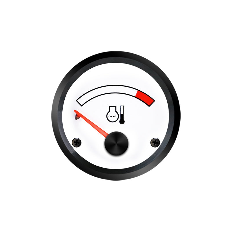 Wenle 704/31100 Iron Automotive Meter 52mm 12V 24V Water Temperature Gauge
